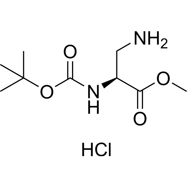 (S)-Methyl 3-amino-2-((tert-butoxycarbonyl)amino)propanoate hydrochloride 181228-33-1